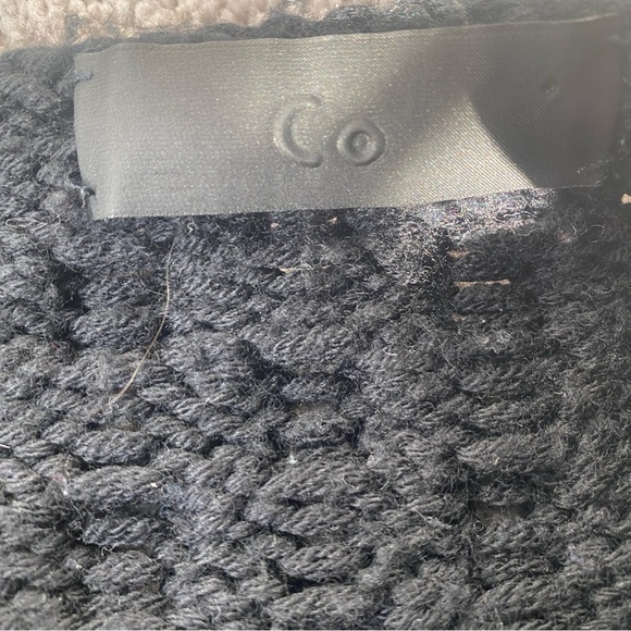 CO Wool Chunky Oversized Knit Sweater with Balloon Sleeves - M - Picture 14 of 16